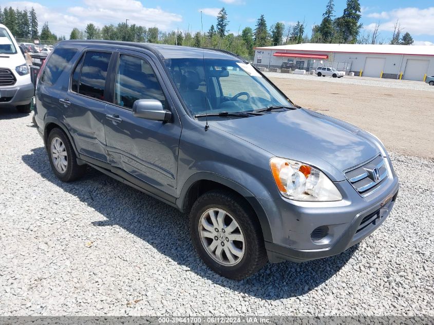 2006 Honda Cr-V Se VIN: JHLRD78906C038099 Lot: 39641700