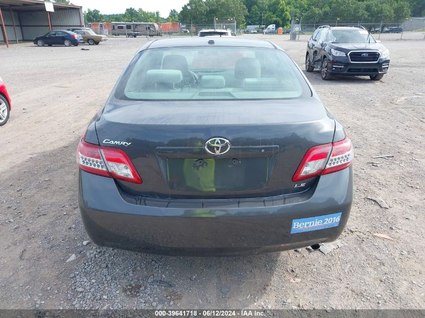 2010 Toyota Camry Le VIN: 4T1BF3EK1AU571022 Lot: 39641718