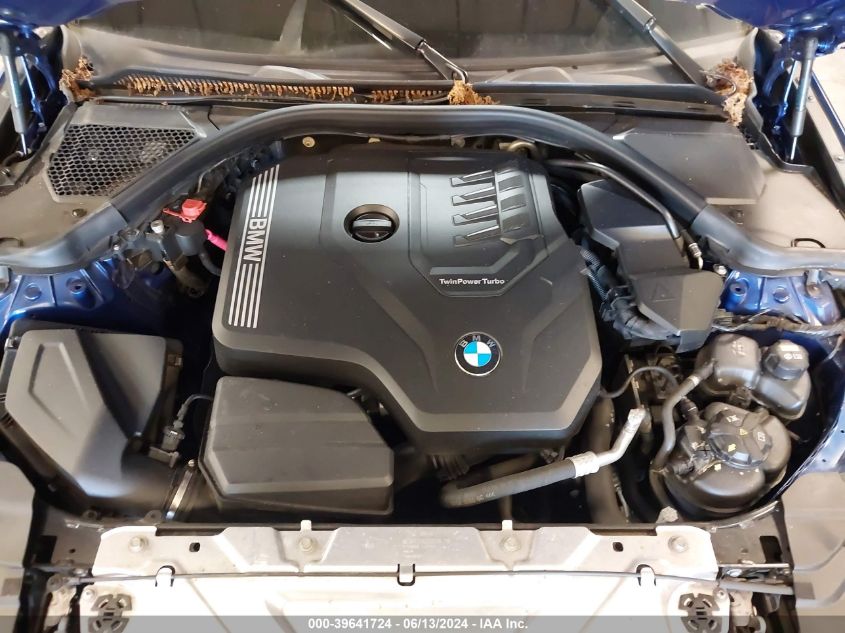 2019 BMW 330I xDrive VIN: WBA5R7C5XKFH04377 Lot: 39641724