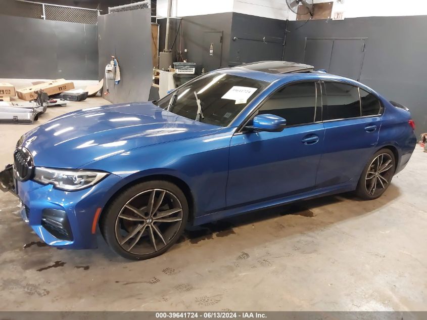 2019 BMW 330I xDrive VIN: WBA5R7C5XKFH04377 Lot: 39641724