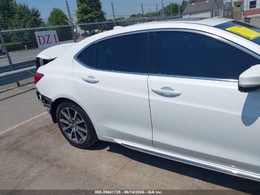 2018 Acura Tlx Tech Pkg VIN: 19UUB2F5XJA002250 Lot: 39641725