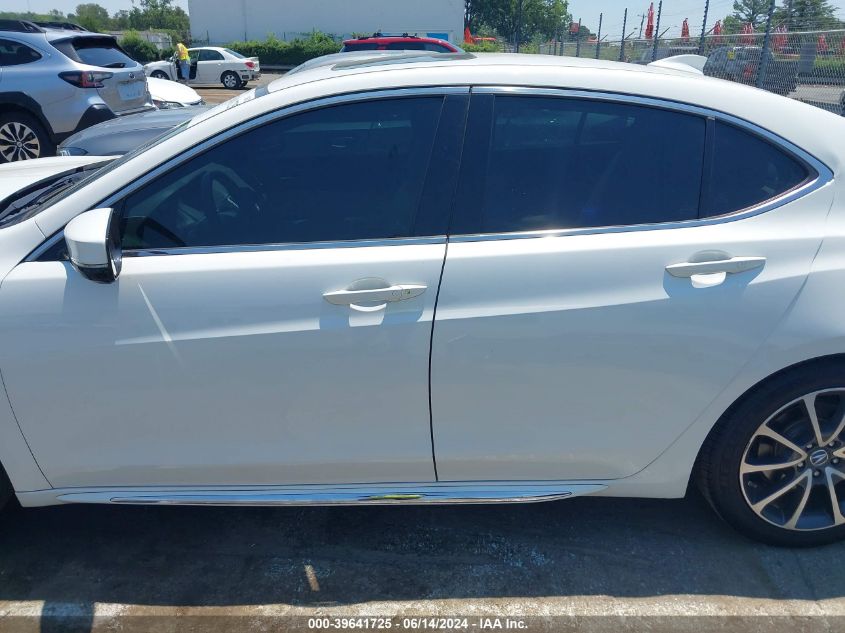 2018 Acura Tlx Tech Pkg VIN: 19UUB2F5XJA002250 Lot: 39641725