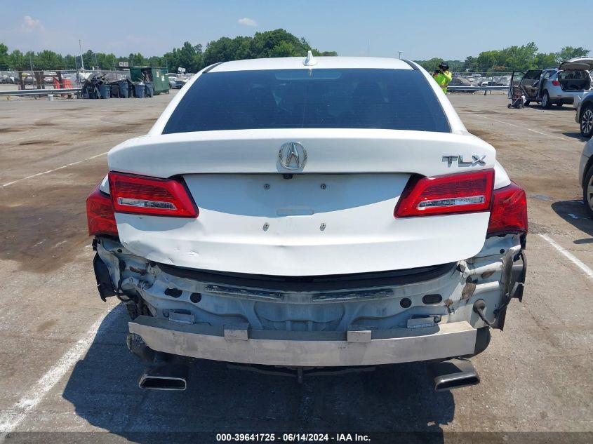 19UUB2F5XJA002250 2018 Acura Tlx Tech Pkg