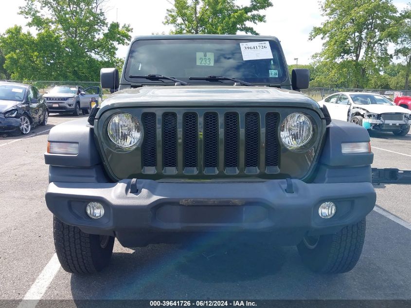 2020 Jeep Wrangler Unlimited Sport S 4X4 VIN: 1C4HJXDG9LW286710 Lot: 39641726