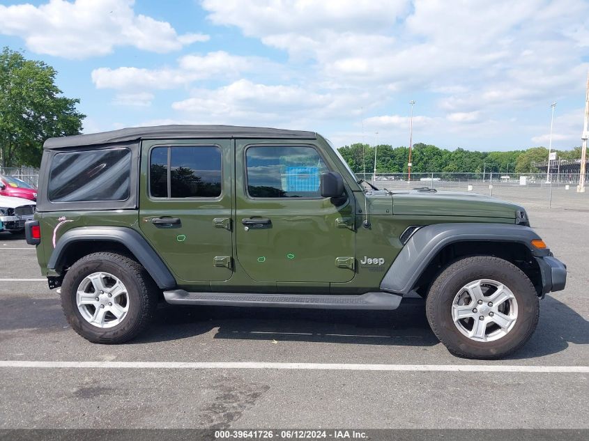 2020 Jeep Wrangler Unlimited Sport S 4X4 VIN: 1C4HJXDG9LW286710 Lot: 39641726