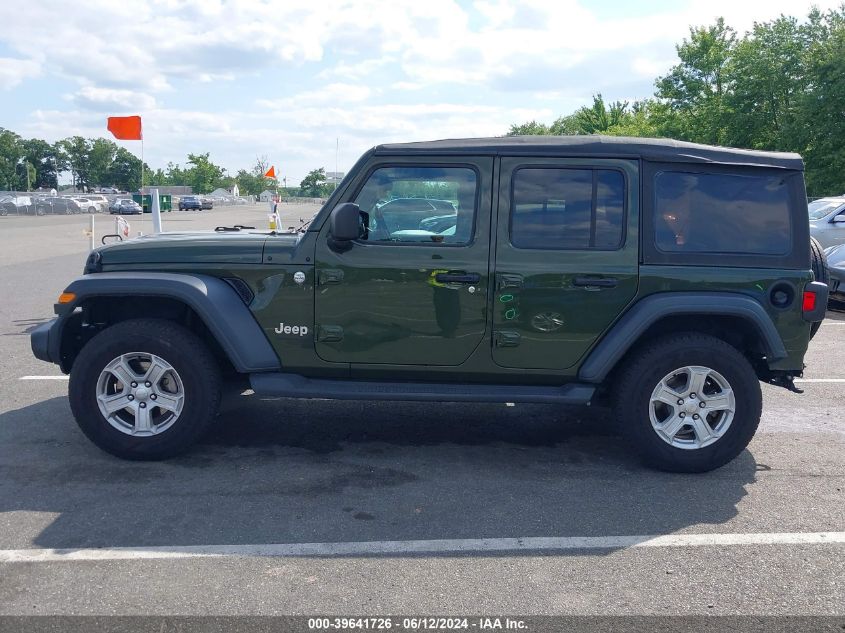 2020 Jeep Wrangler Unlimited Sport S 4X4 VIN: 1C4HJXDG9LW286710 Lot: 39641726