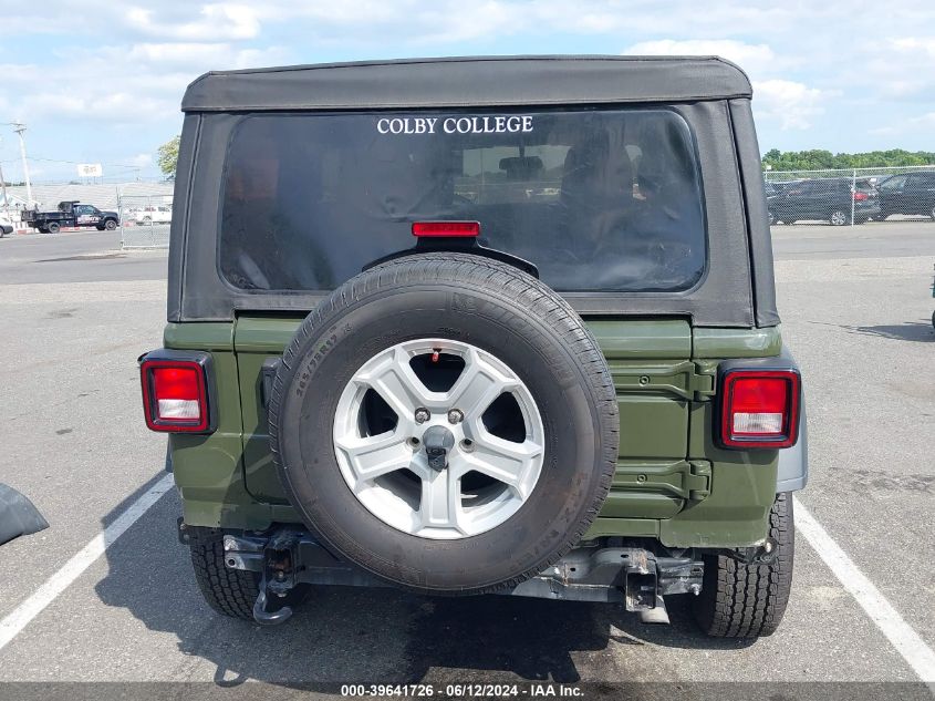 2020 Jeep Wrangler Unlimited Sport S 4X4 VIN: 1C4HJXDG9LW286710 Lot: 39641726