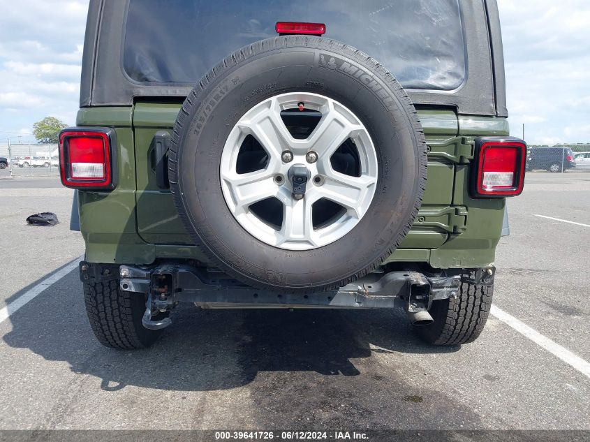 2020 Jeep Wrangler Unlimited Sport S 4X4 VIN: 1C4HJXDG9LW286710 Lot: 39641726