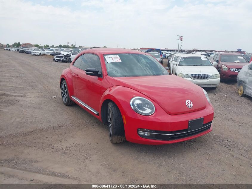 2012 Volkswagen Beetle 2.0T Turbo VIN: 3VWVA7AT8CM641190 Lot: 39641728