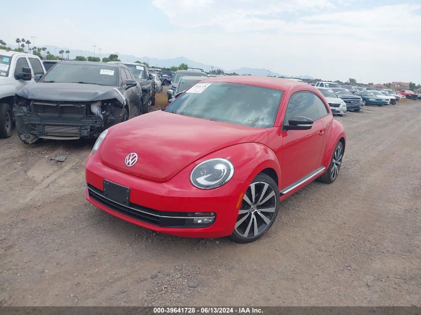 2012 Volkswagen Beetle 2.0T Turbo VIN: 3VWVA7AT8CM641190 Lot: 39641728