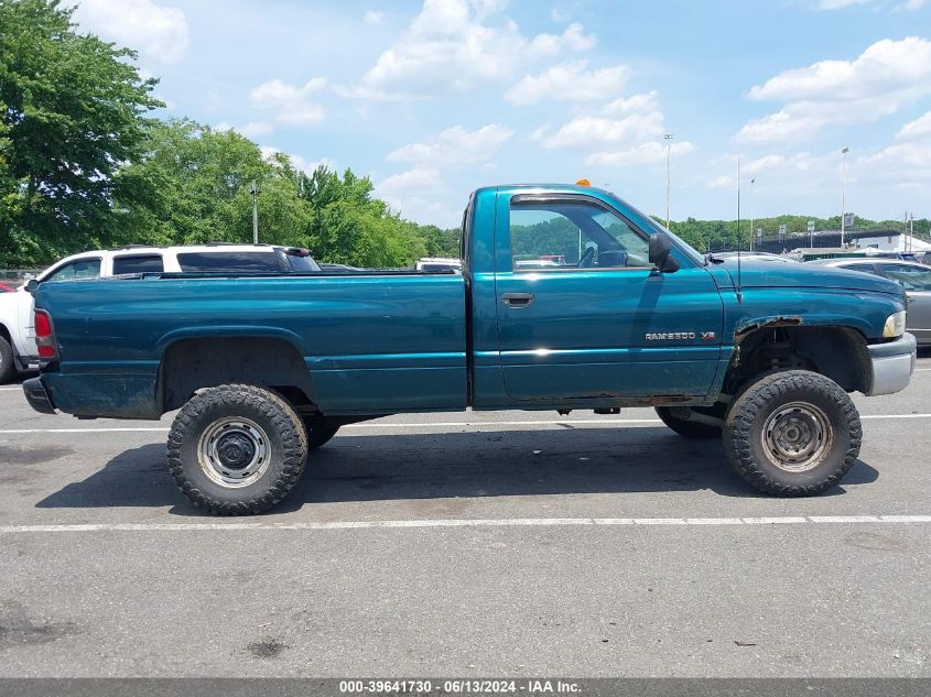 1997 Dodge Ram 2500 Lt VIN: 1B7KF26Z0VJ566413 Lot: 39641730