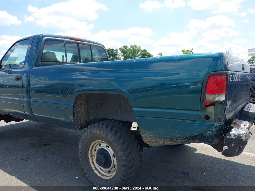 1997 Dodge Ram 2500 Lt VIN: 1B7KF26Z0VJ566413 Lot: 39641730