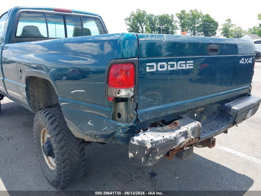 1997 Dodge Ram 2500 Lt VIN: 1B7KF26Z0VJ566413 Lot: 39641730