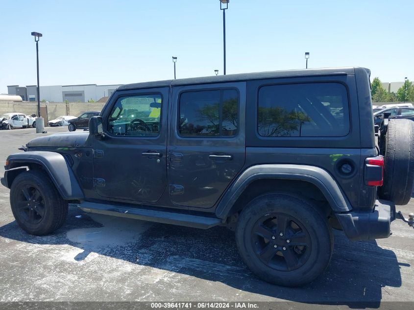 2020 Jeep Wrangler Unlimited Sport Altitude 4X4 VIN: 1C4HJXDN5LW268624 Lot: 39641741