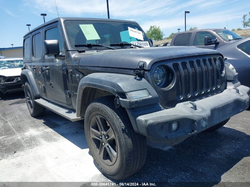 2020 Jeep Wrangler Unlimited Sport Altitude 4X4 VIN: 1C4HJXDN5LW268624 Lot: 39641741