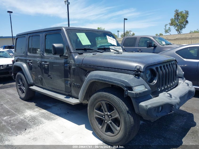 2020 Jeep Wrangler Unlimited Sport Altitude 4X4 VIN: 1C4HJXDN5LW268624 Lot: 39641741