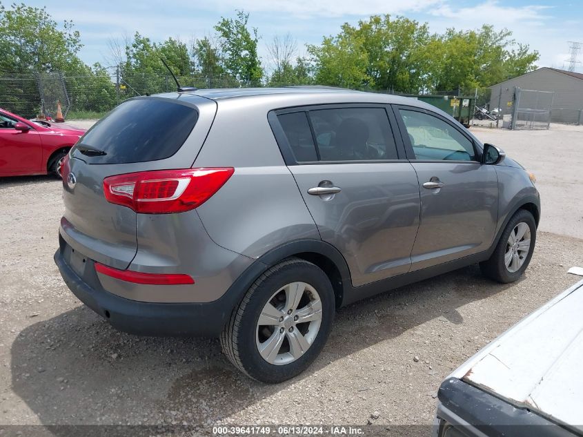 2013 Kia Sportage Lx VIN: KNDPB3A2XD7380438 Lot: 39641749