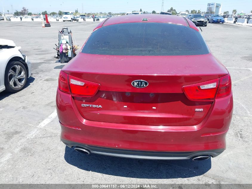 2015 Kia Optima Lx VIN: 5XXGM4A74FG477608 Lot: 39641757