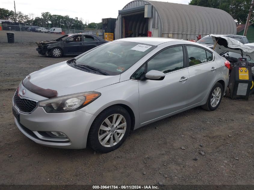 2014 Kia Forte Ex VIN: KNAFX4A8XE5049991 Lot: 39641784