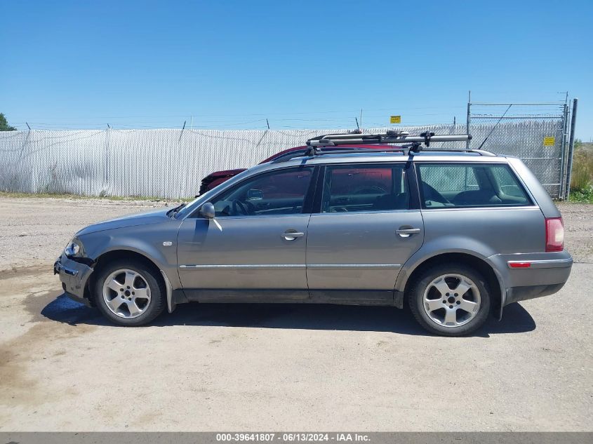 2004 Volkswagen Passat Glx VIN: WVWYH63B44E134952 Lot: 39641807