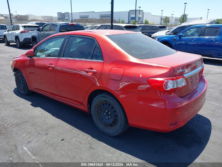 2013 Toyota Corolla Le VIN: 2T1BU4EE7DC029676 Lot: 39641824