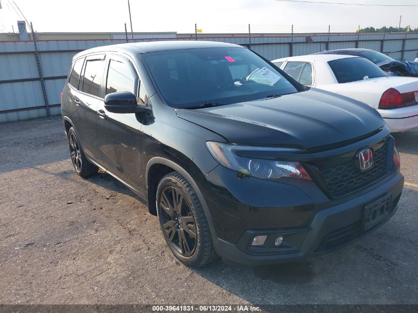 2019 Honda Passport Sport VIN: 5FNYF7H20KB009222 Lot: 39641831