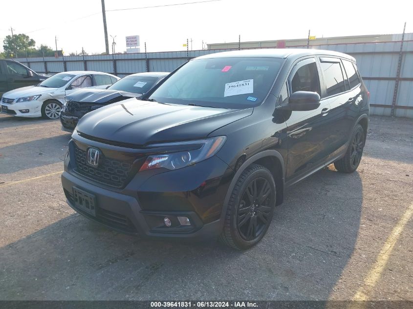 2019 Honda Passport Sport VIN: 5FNYF7H20KB009222 Lot: 39641831