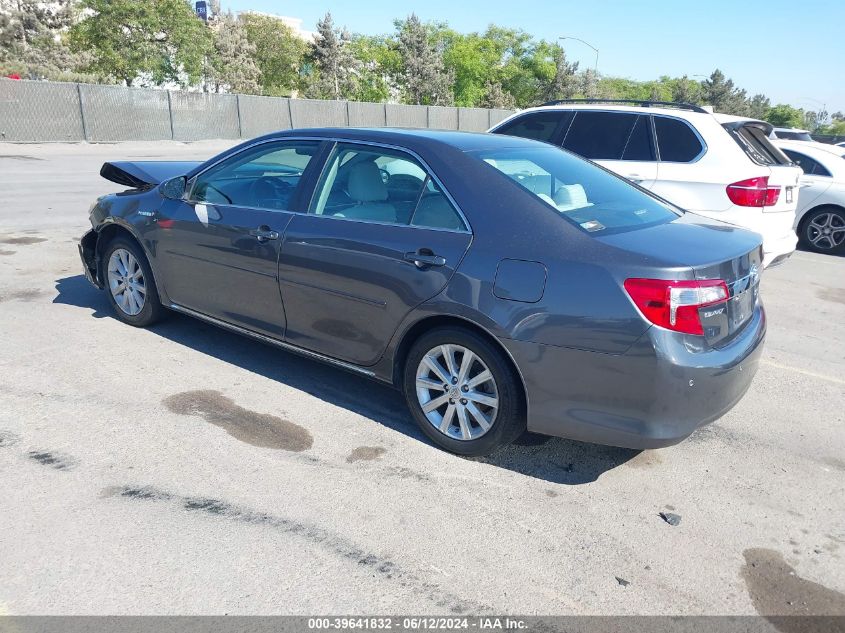 2012 Toyota Camry Hybrid Xle VIN: 4T1BD1FK5CU043172 Lot: 39641832