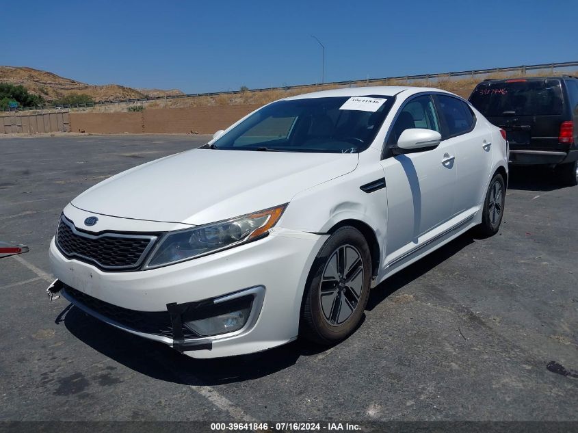 2011 Kia Optima Hybrid Ex VIN: KNAGM4AD5B5006536 Lot: 39641846