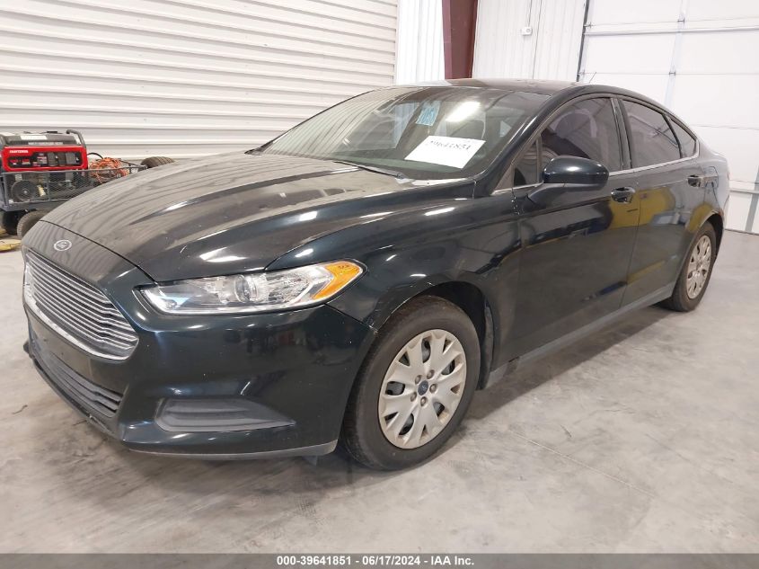 2014 Ford Fusion S VIN: 3FA6P0G73ER397354 Lot: 39641851