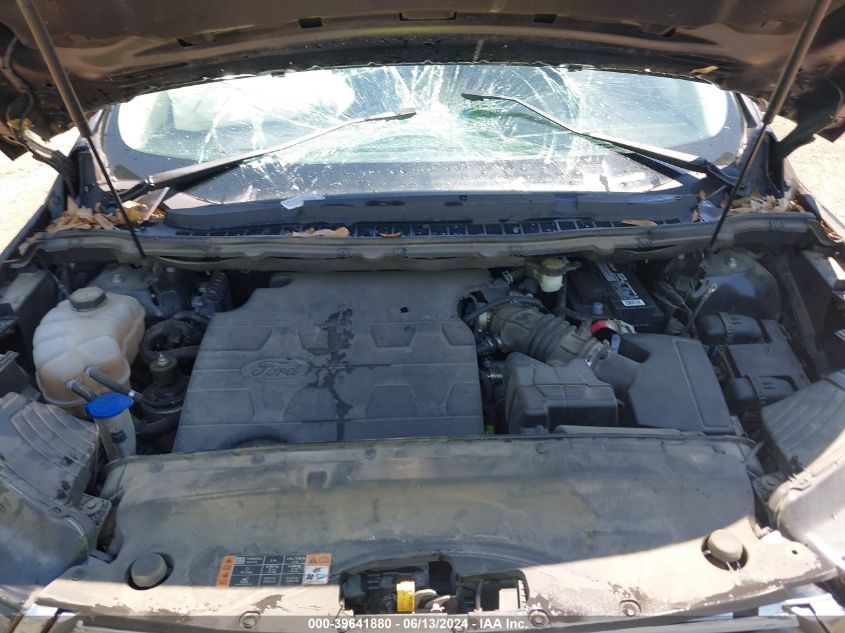 2016 Ford Edge Titanium VIN: 2FMPK3K82GBB74878 Lot: 39641880