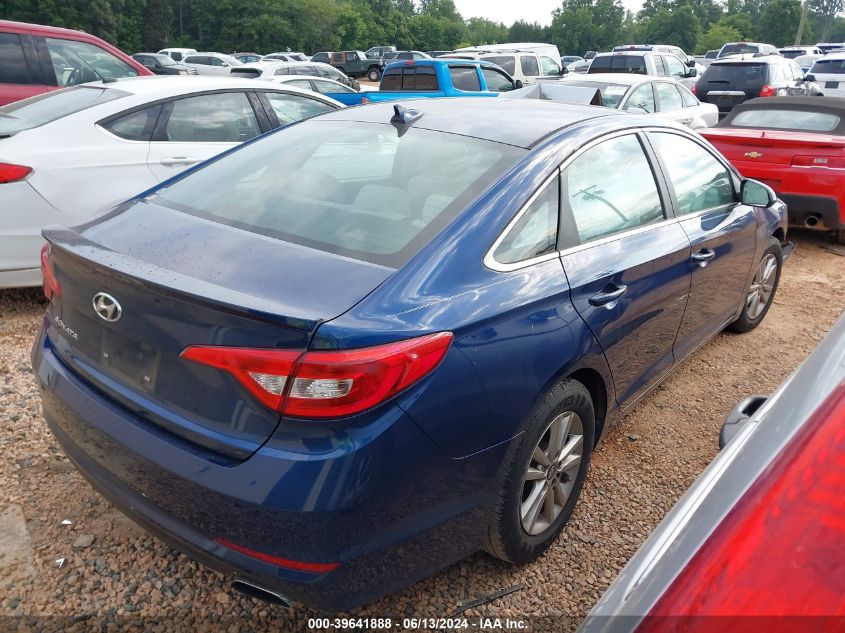 2016 Hyundai Sonata Se VIN: 5NPE24AF8GH391101 Lot: 39641888