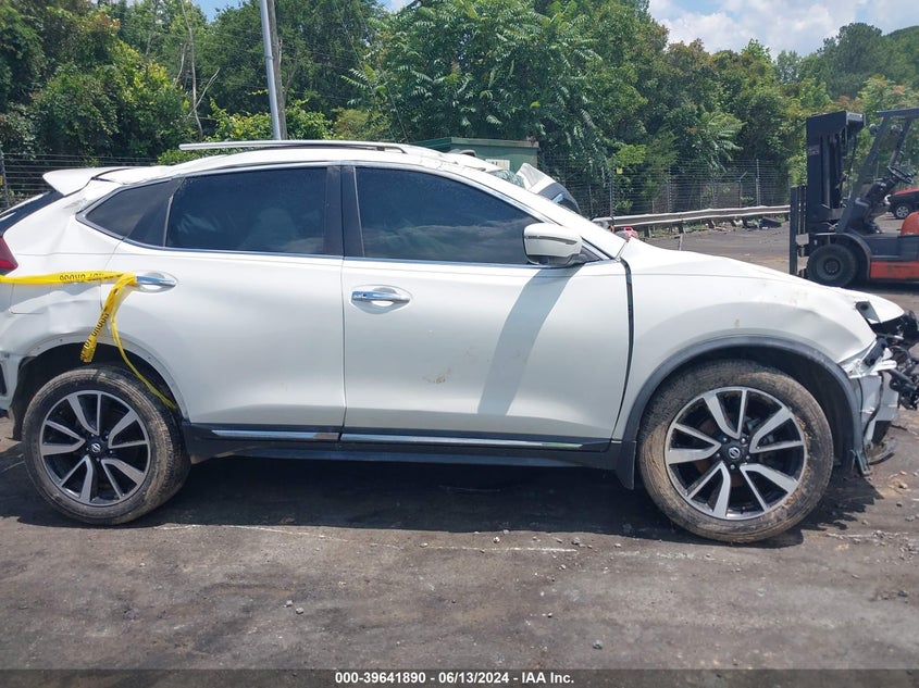 2018 Nissan Rogue Sl VIN: JN8AT2MVXJW327554 Lot: 39641890
