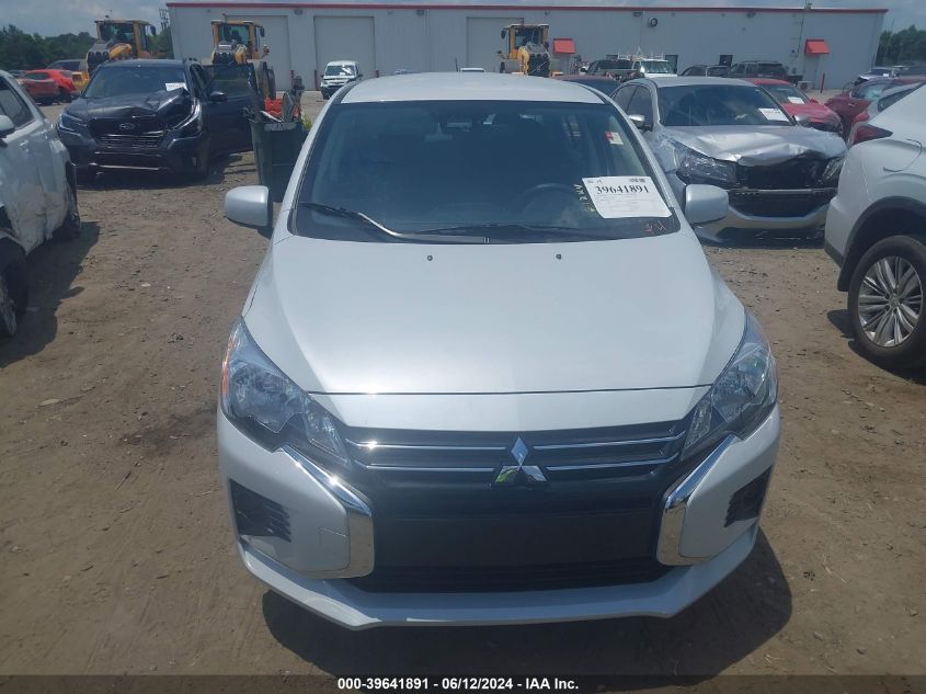 2024 Mitsubishi Mirage G4 Es VIN: ML32FUFJ6RHF06855 Lot: 39641891