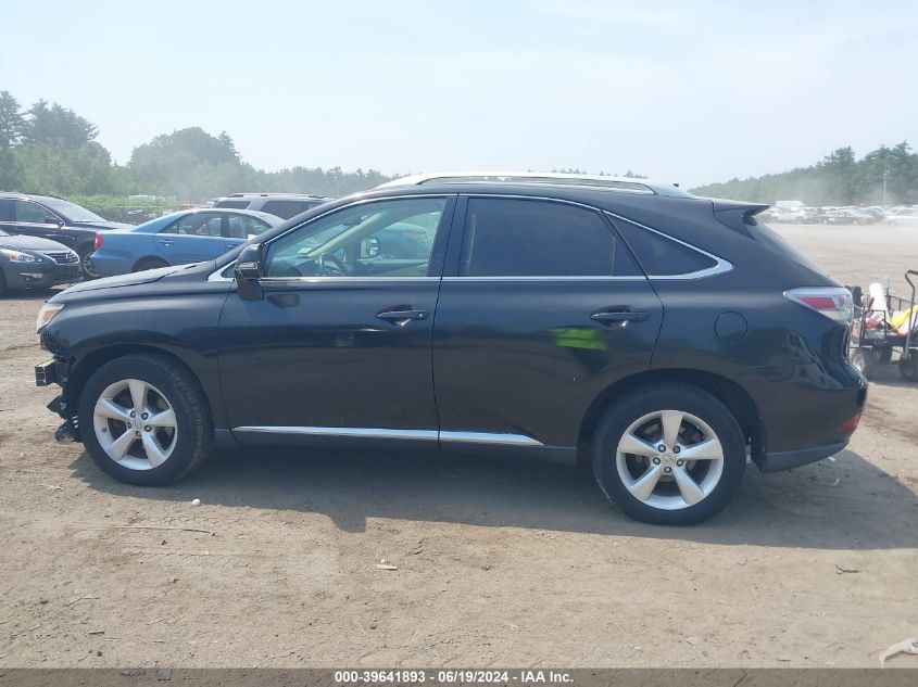 2011 Lexus Rx 350 VIN: 2T2BK1BA7BC089844 Lot: 39641893