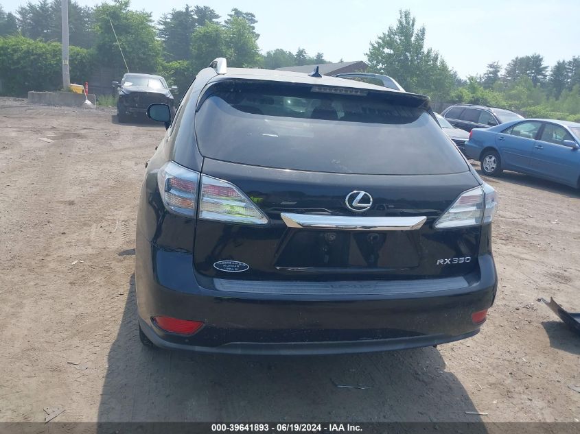 2011 Lexus Rx 350 VIN: 2T2BK1BA7BC089844 Lot: 39641893