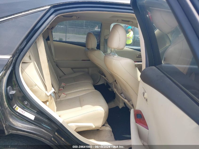 2011 Lexus Rx 350 VIN: 2T2BK1BA7BC089844 Lot: 39641893