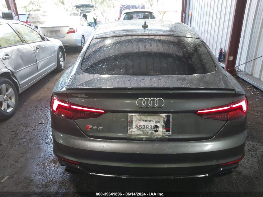 2019 Audi Rs 5 2.9T VIN: WUABWCF50KA902238 Lot: 39641896