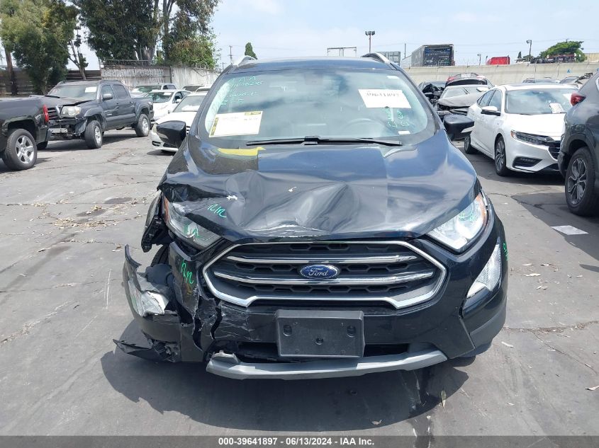 2020 Ford Ecosport Titanium VIN: MAJ6S3KL4LC357302 Lot: 39641897