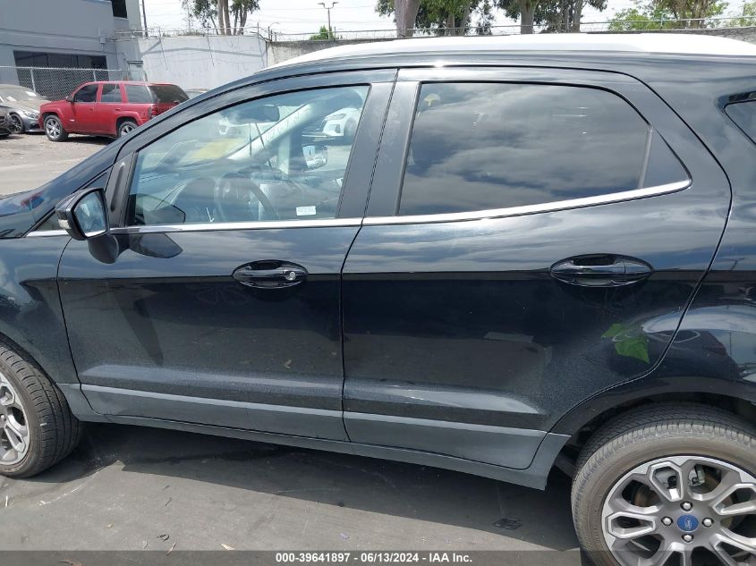 2020 Ford Ecosport Titanium VIN: MAJ6S3KL4LC357302 Lot: 39641897