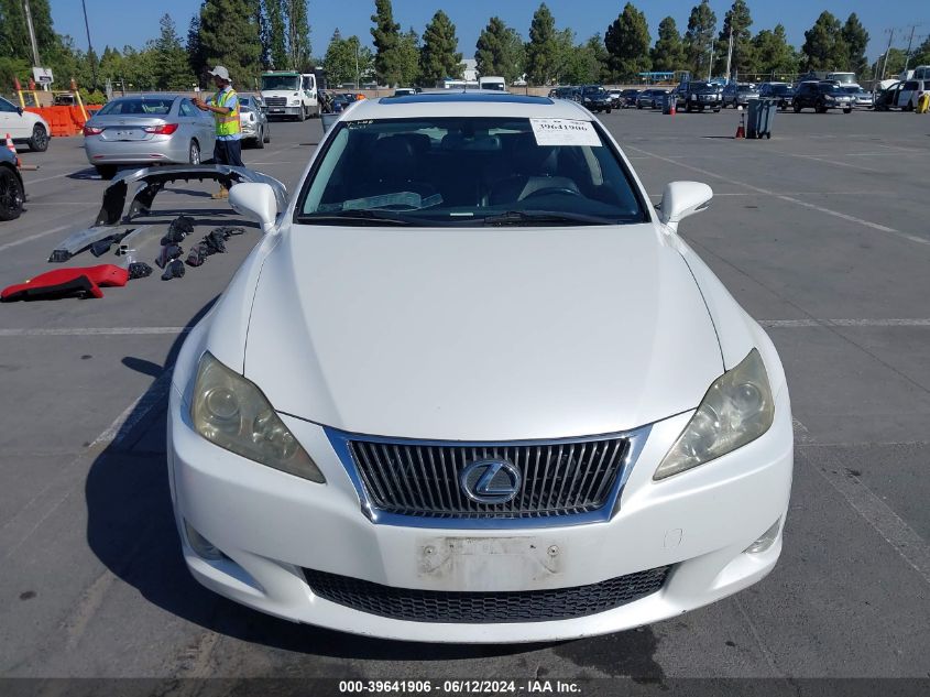 2009 Lexus Is 250 VIN: JTHBK262495087620 Lot: 39641906