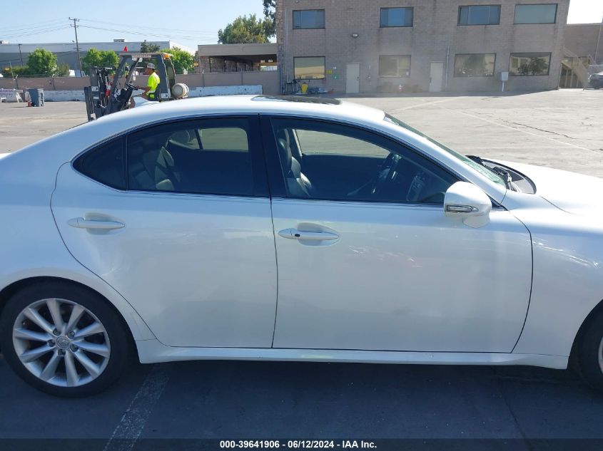 2009 Lexus Is 250 VIN: JTHBK262495087620 Lot: 39641906