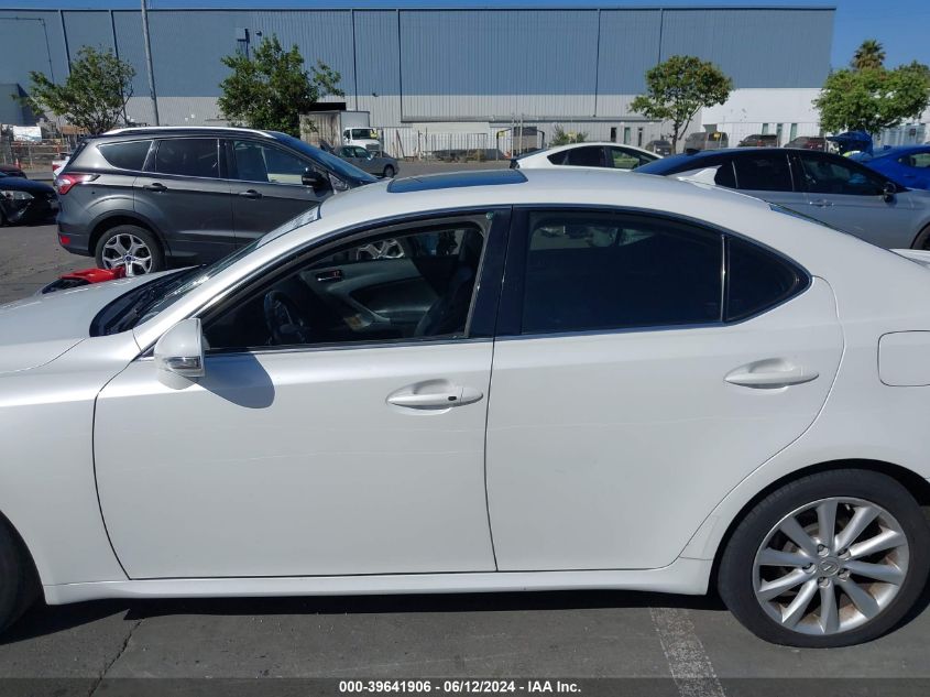 2009 Lexus Is 250 VIN: JTHBK262495087620 Lot: 39641906