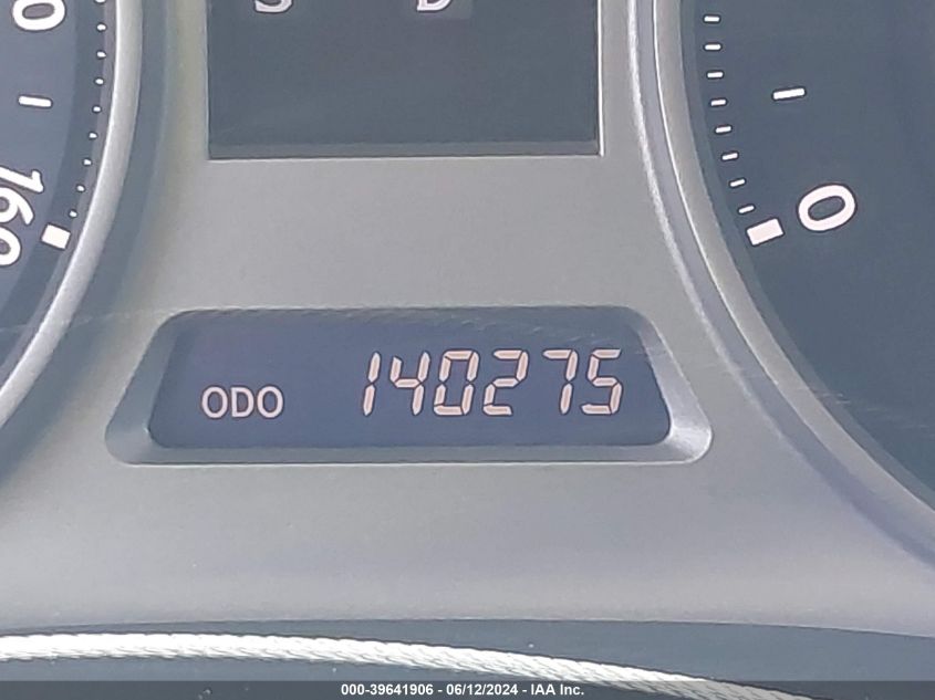 2009 Lexus Is 250 VIN: JTHBK262495087620 Lot: 39641906