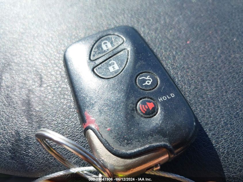 2009 Lexus Is 250 VIN: JTHBK262495087620 Lot: 39641906