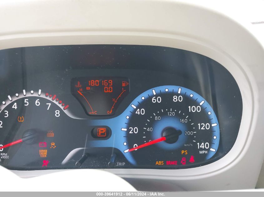 2010 Nissan Cube 1.8S VIN: JN8AZ2KR7AT168207 Lot: 39641912