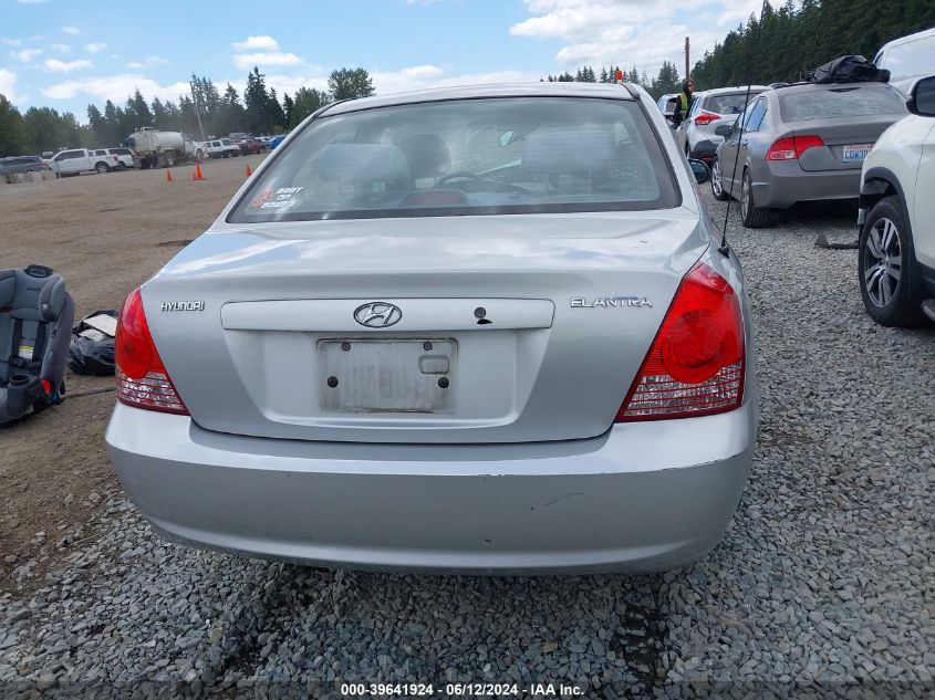 2004 Hyundai Elantra Gls/Gt VIN: KMHDN46D84U776584 Lot: 39641924