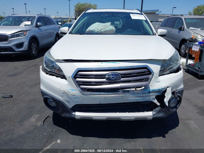 2017 Subaru Outback 2.5I Touring VIN: 4S4BSATC1H3356896 Lot: 39641925