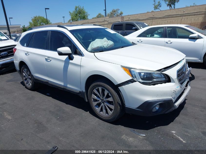 2017 Subaru Outback 2.5I Touring VIN: 4S4BSATC1H3356896 Lot: 39641925