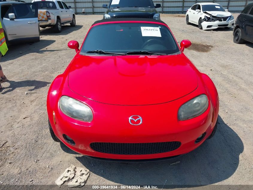 2006 Mazda Mx-5 Touring VIN: JM1NC25FX60116515 Lot: 39641934